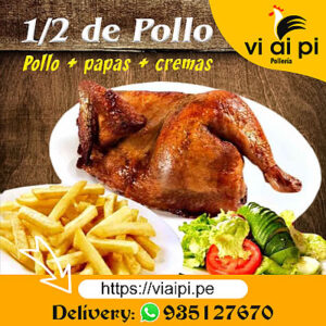 1/2 Pollo a la brasa