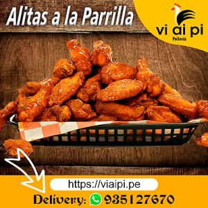 Alitas a la parrilla