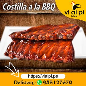 Costilla a la BBQ