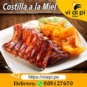 Costilla a la miel
