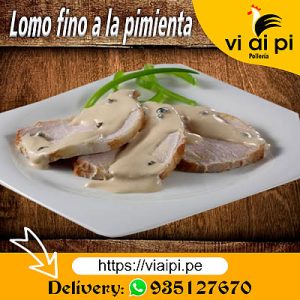 Lomo fino a la pimienta
