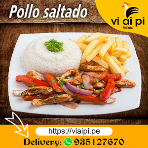 Pollo saltado